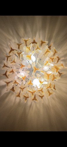 Plafoniera soffitto vetro - plafoniera,