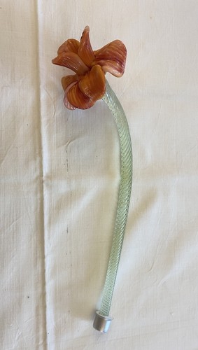 Fiore con stelo vetro - con,