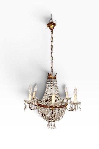 Lampadario mongolfiera - lampadario, a