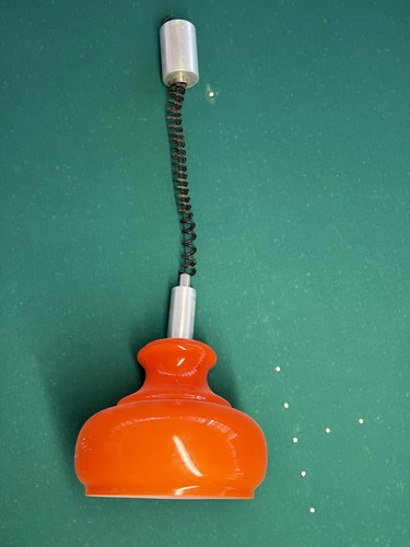 Lampadario anni vetro - 70, in
