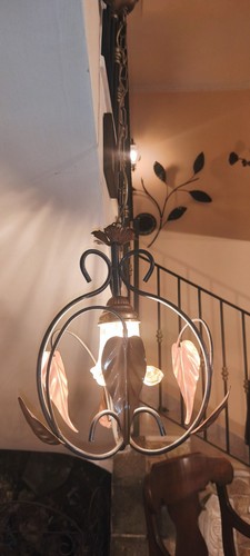 Lampadario vintage ferro - vintage,