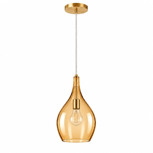 Lampada sospensione vetro - sospensione, in