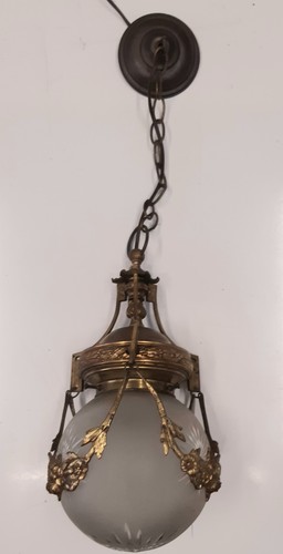 Lampadario antico liberty - antico, in