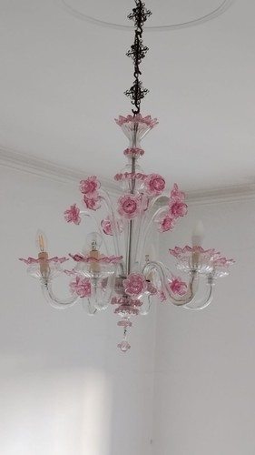 Lampadario veneziano luci - lampadario, 6