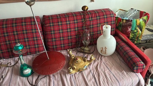 Lampadario sospensione vintage - lampadario,