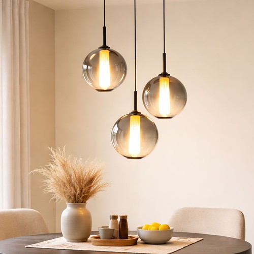 Globo lampadario sospensione - lampadario,