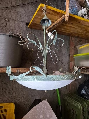 Lampadario vintage rustico - , in