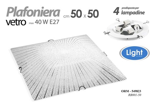 Lampadario 4 luci - 4,