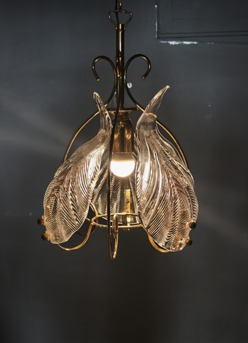 Lampada sospensione vetro - lampada,