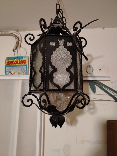 Lampadario lanterna ferro - lanterna, in