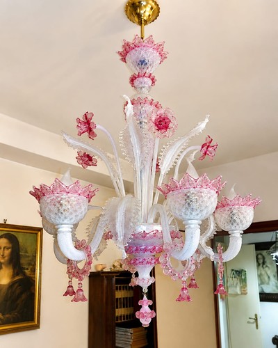 Coppia lampadari veneziani