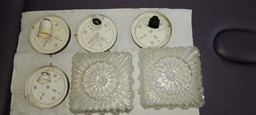 Set plafoniere vetro - set,