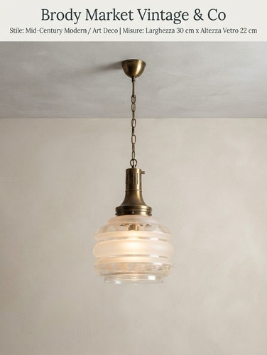 Lampadario sospensione vintage - lampadario,