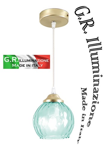 Lampadario moderno vetro - in,