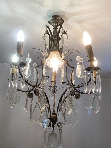 Lampadario con bracci - lampadario, in