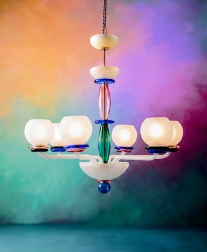 Lampadario gio ponti style - lampadario,