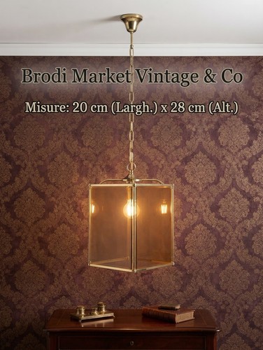 Lampadario sospensione vintage - lampadario,