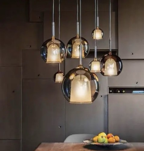 Lampada sospensione moderna - a,