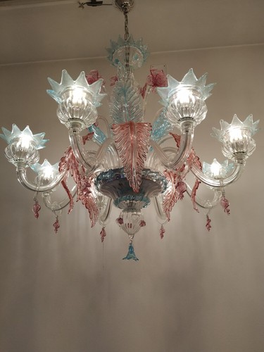 Lampadario vetro murano - lampadario, di