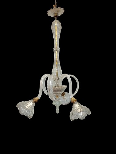 Lampadario vetro liberty - in,