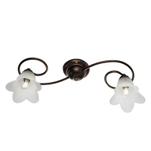 Plafoniera luci alice ferro - alice,