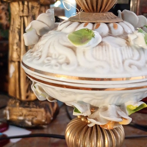 Lampada tavolo con paralume - da,