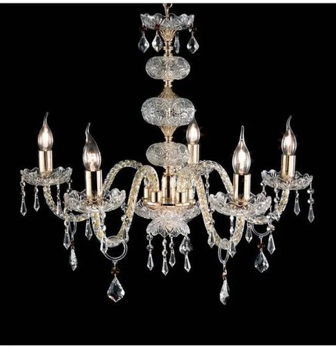 Lampadario vetro cristallo - lampadario,